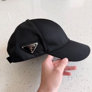 Prada Nylon Baseball Cap S